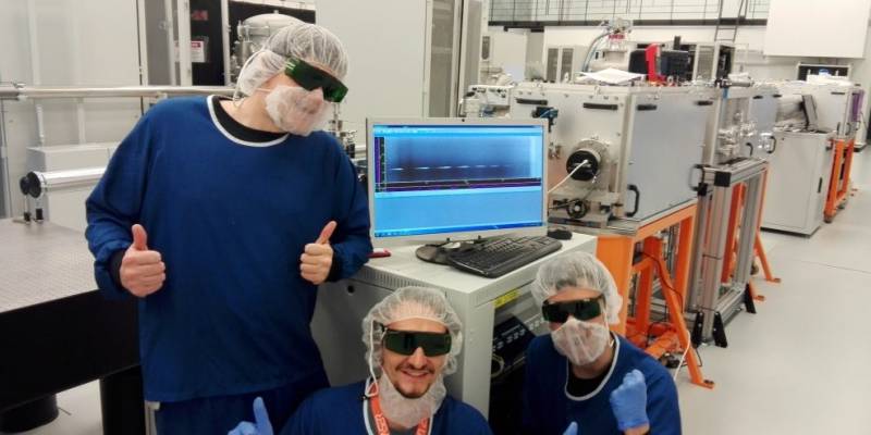 Premiere Generation HHG avec le laser L1 @ELI-Beamlines